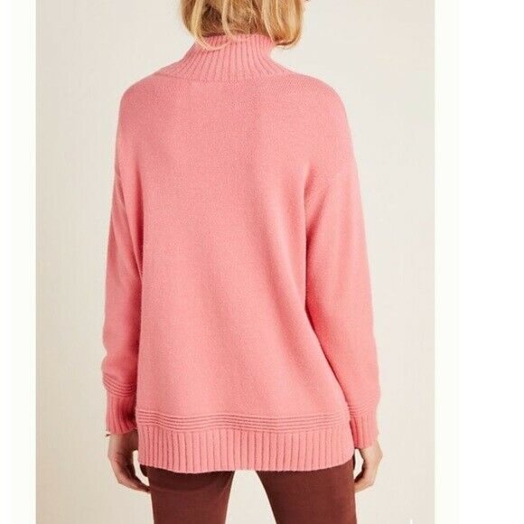NEW Anthropologie Margarita Sweater Tunic Side But - Picture 3 of 8
